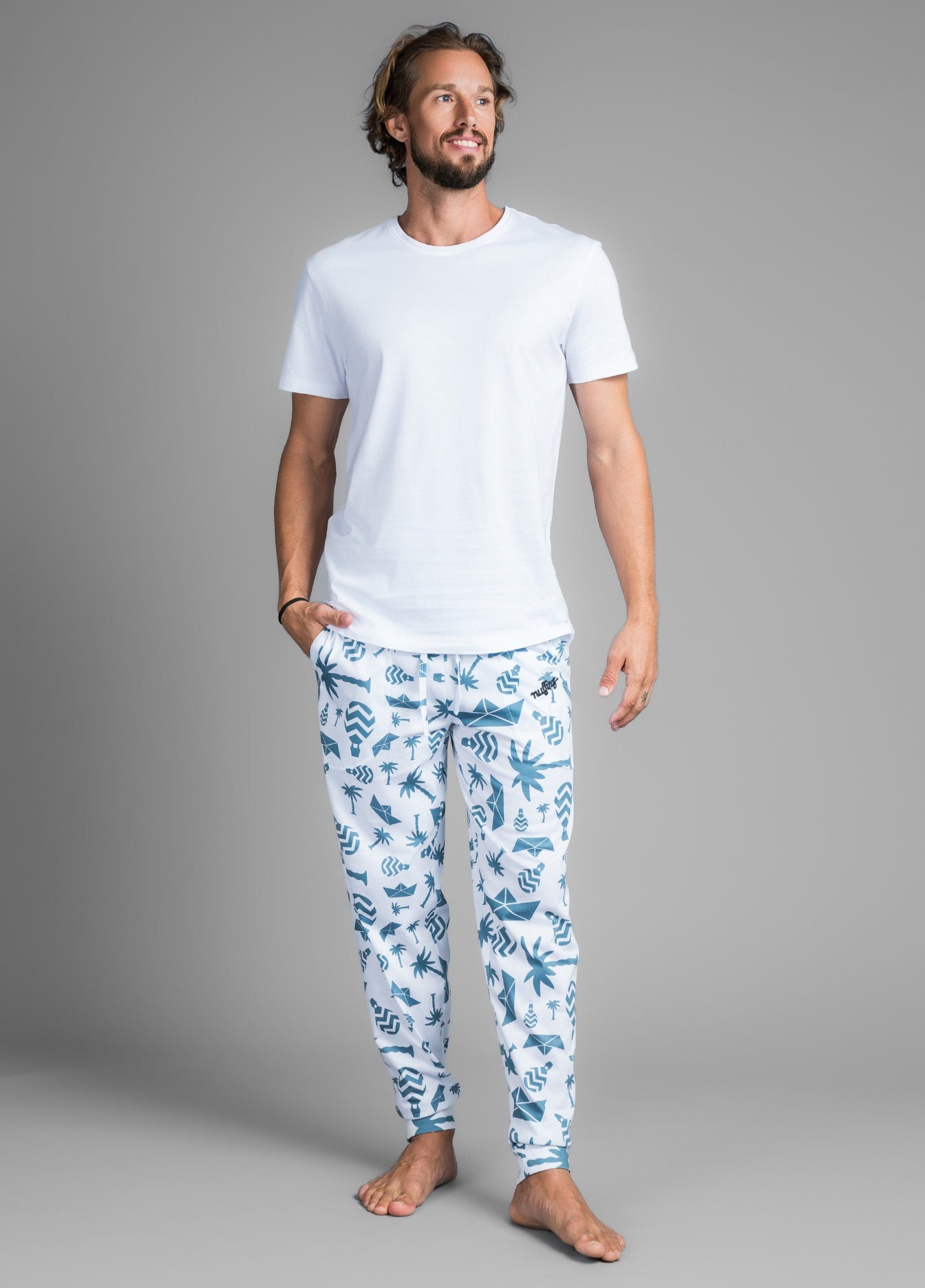 BLUE MIRAGE PYJAMA PANTS