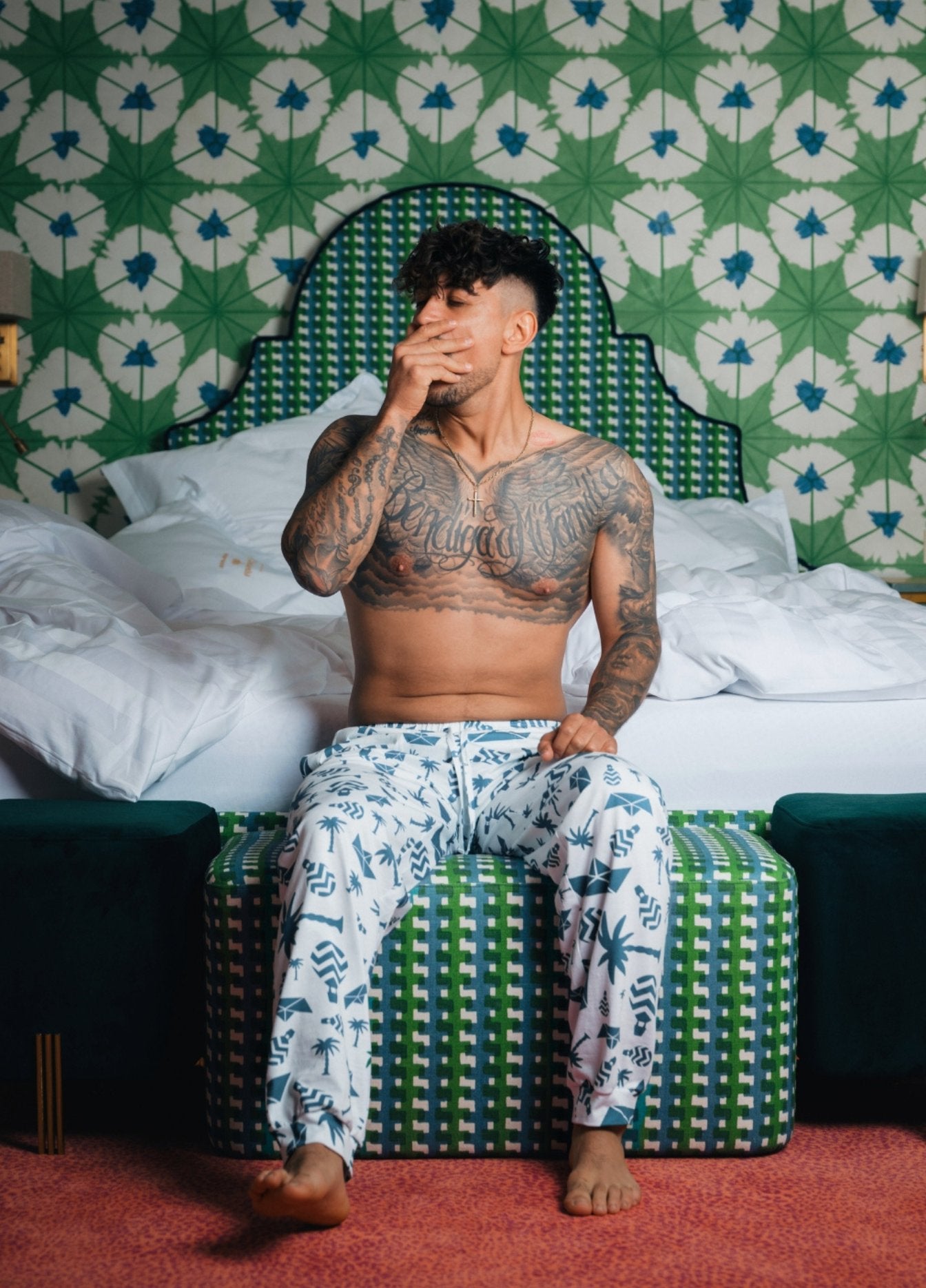 BLUE MIRAGE PYJAMA PANTS