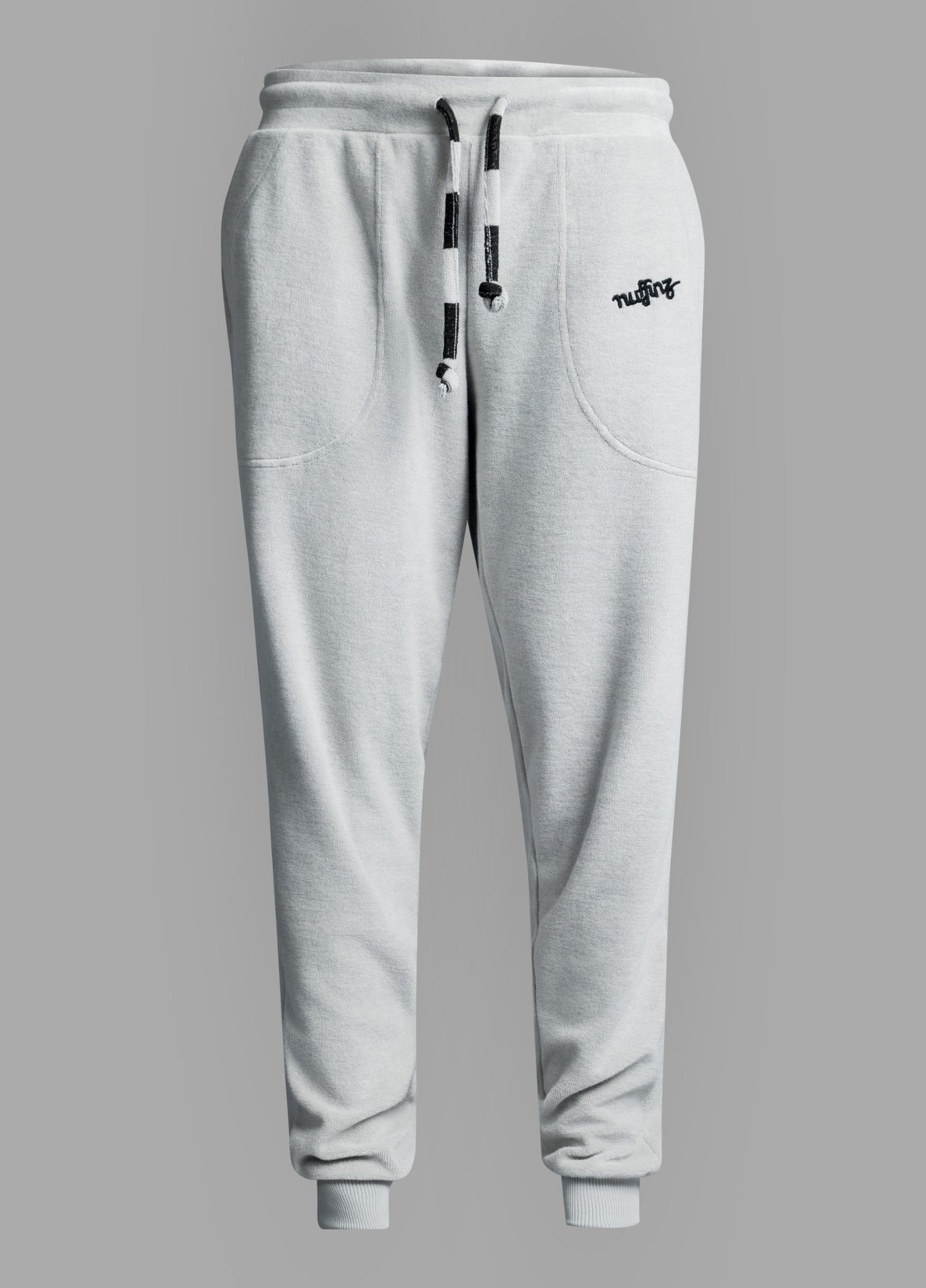 MIRAGE GREY TOWEL PANTS