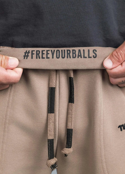 PINE BARK SOLID PANTS