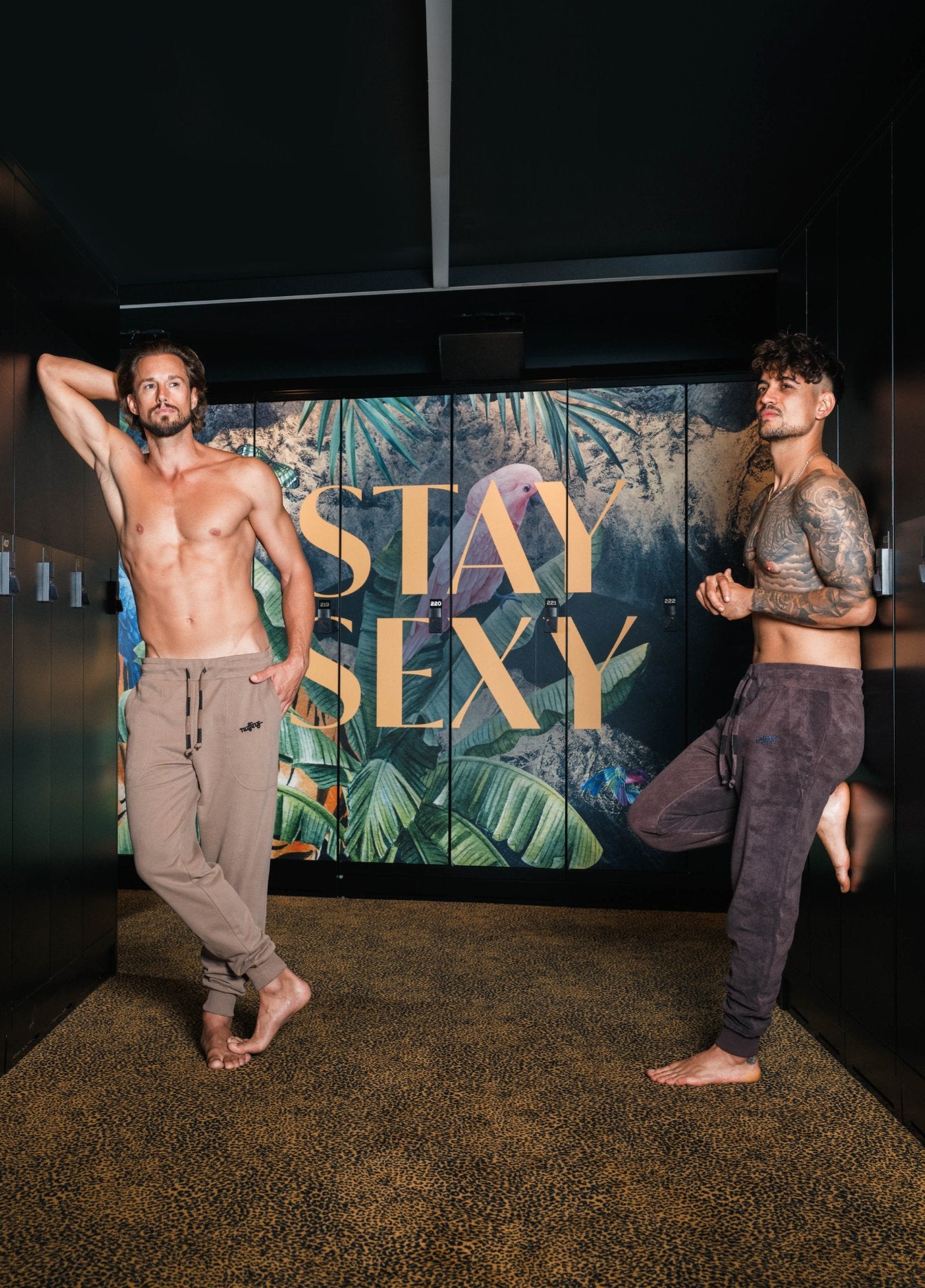 PINE BARK SOLID PANTS