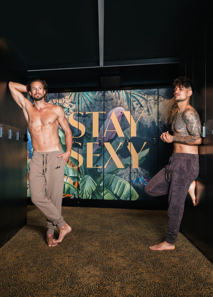 PINE BARK SOLID PANTS