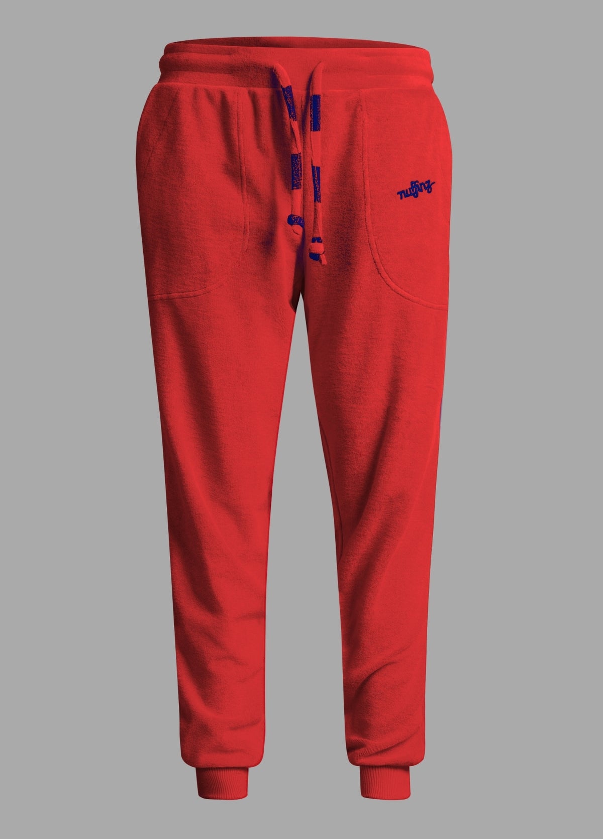POMPEIAN RED TOWEL PANTS