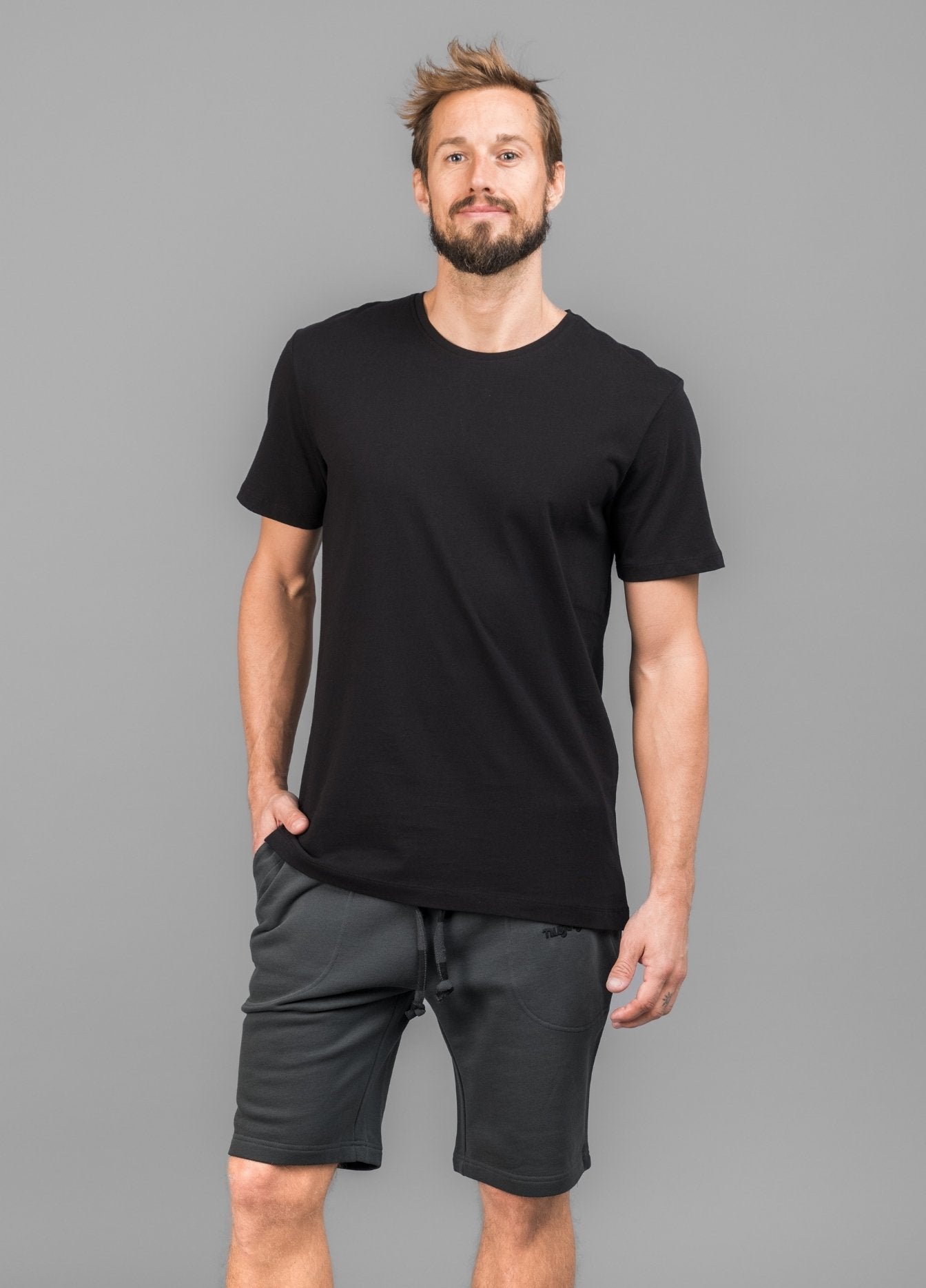 PRIME BLACK SLIM FIT T-SHIRT