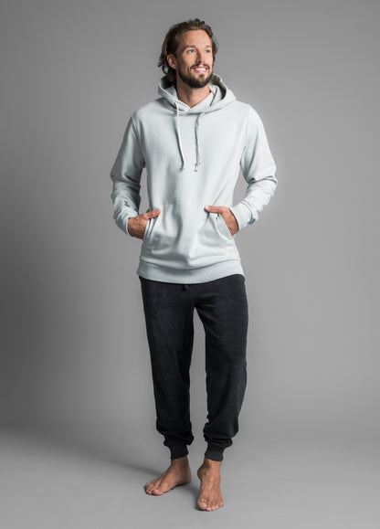 MIRAGE GREY SOLID HOODIE
