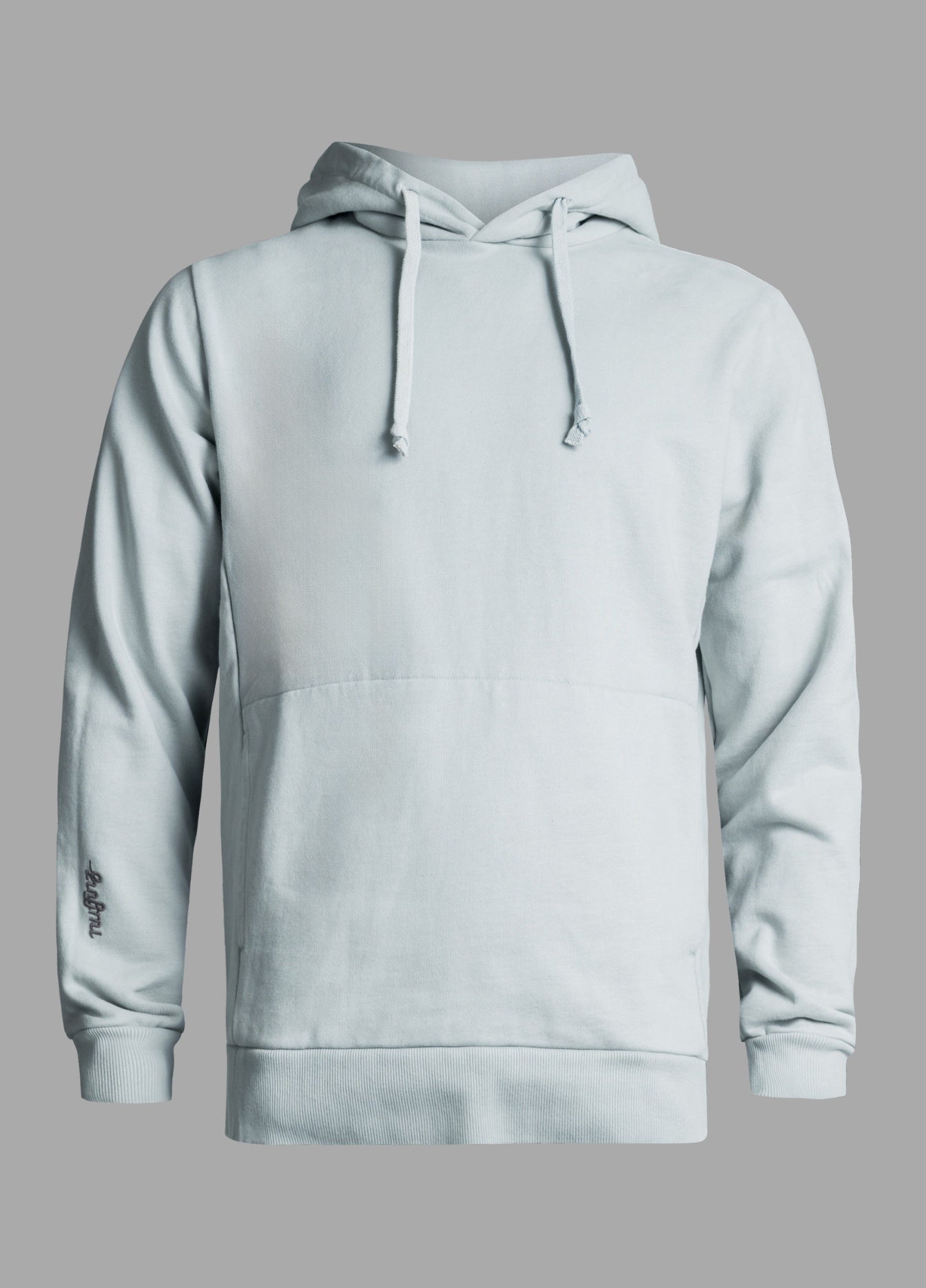 MIRAGE GREY SOLID HOODIE