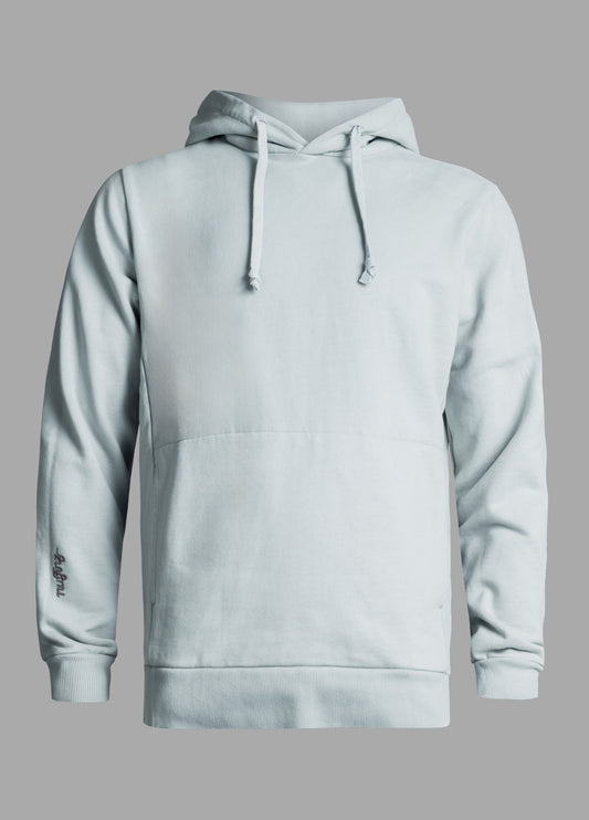 MIRAGE GREY SOLID HOODIE