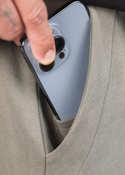 SMOKEY OLIVE SOLID SHORTS