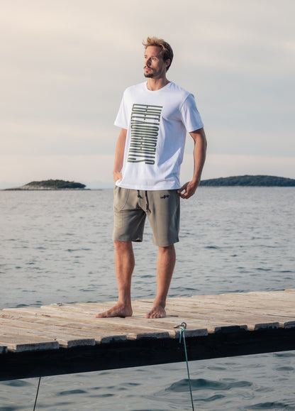 SMOKEY OLIVE SOLID SHORTS