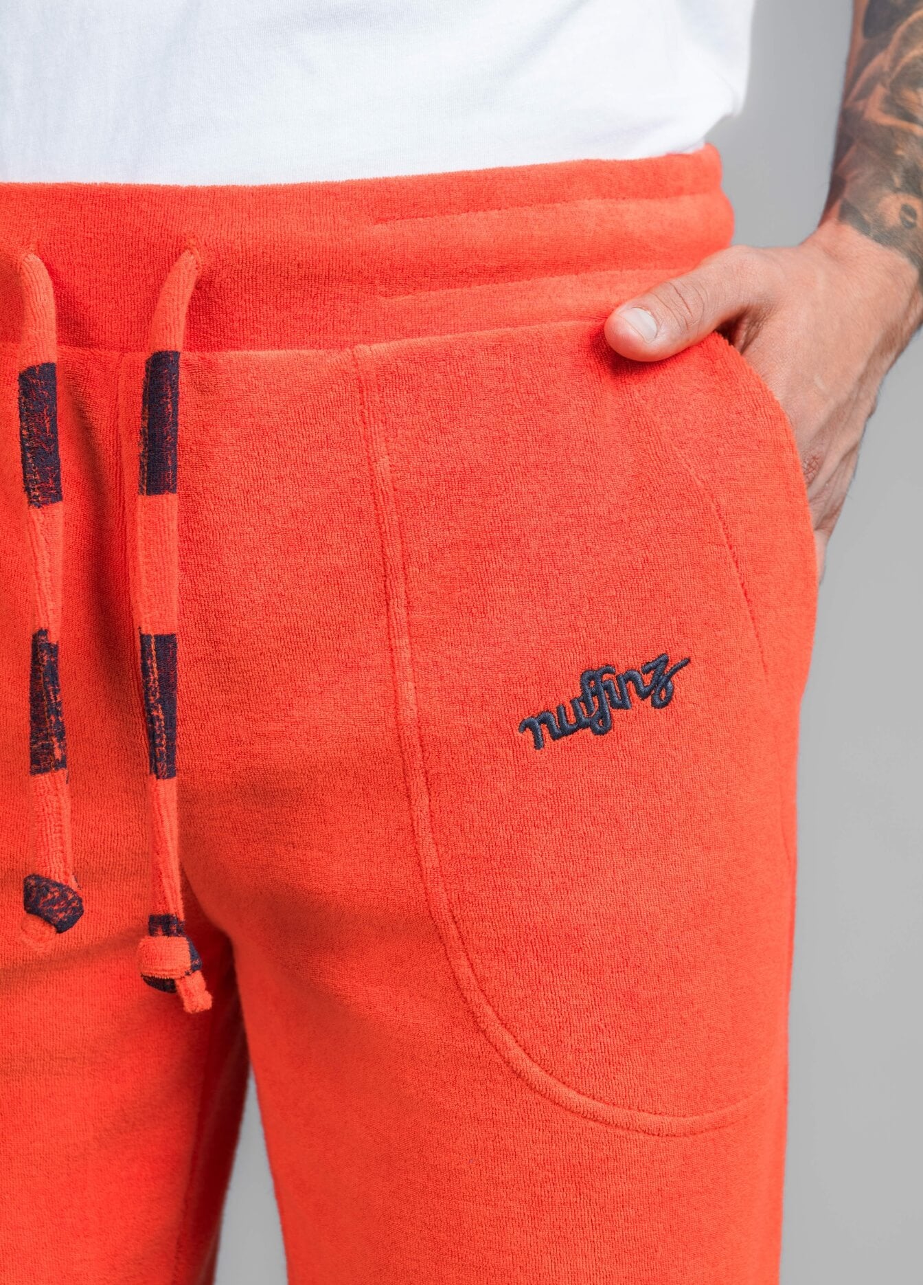 SPICE ORANGE TOWEL PANTS