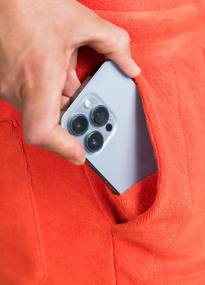 SPICE ORANGE TOWEL PANTS