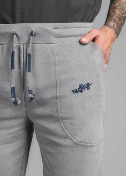 STEEL GREY SOLID PANTS