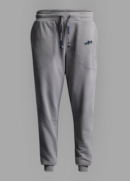 STEEL GREY SOLID PANTS