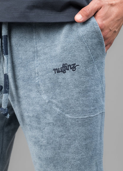 MIRAGE BLUE TOWEL SHORTS