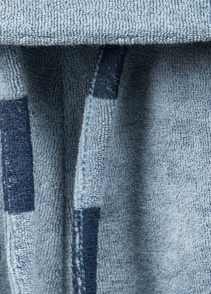 MIRAGE BLUE TOWEL SHORTS