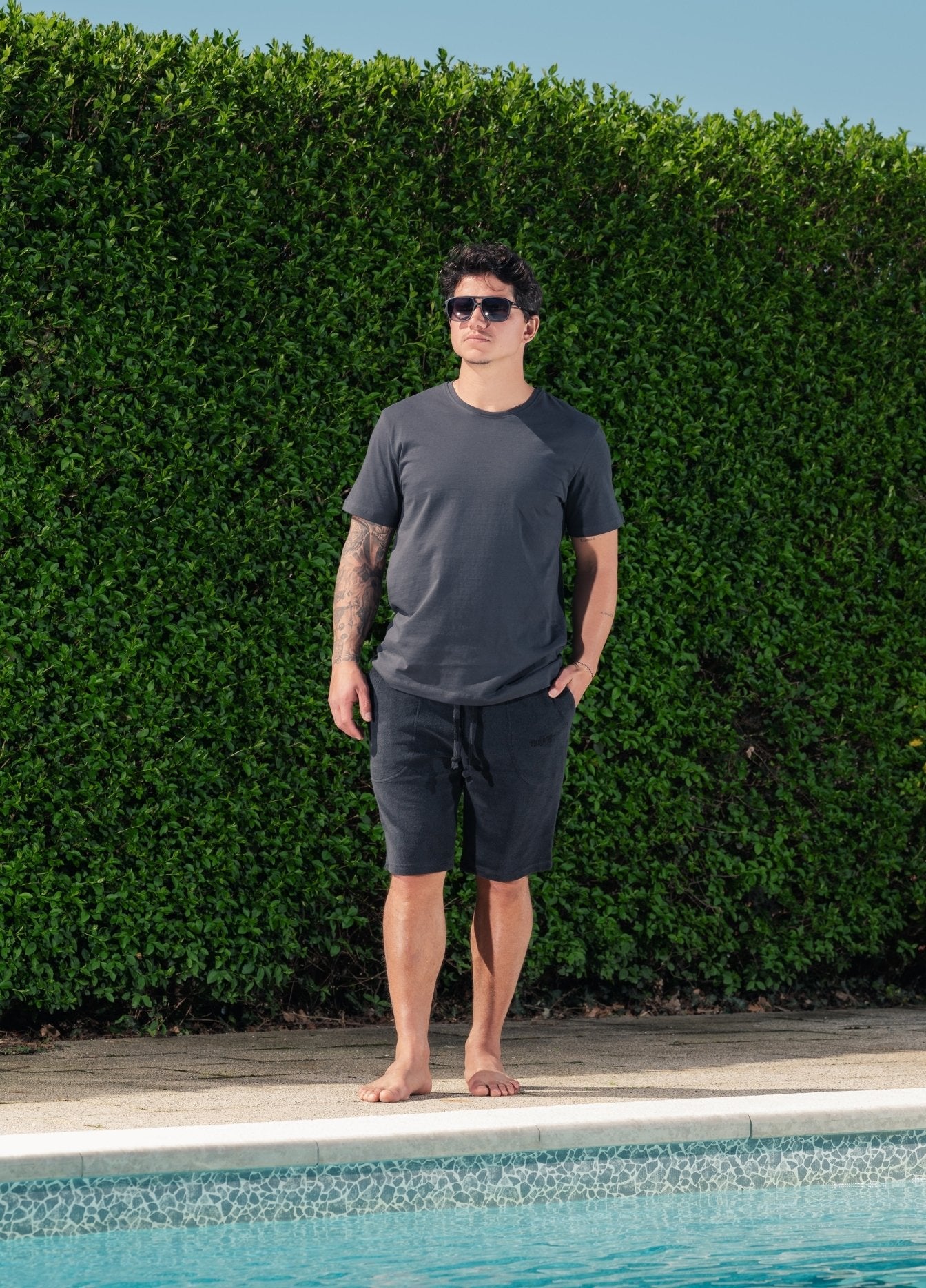 UNEXPLORED TOWEL SHORTS