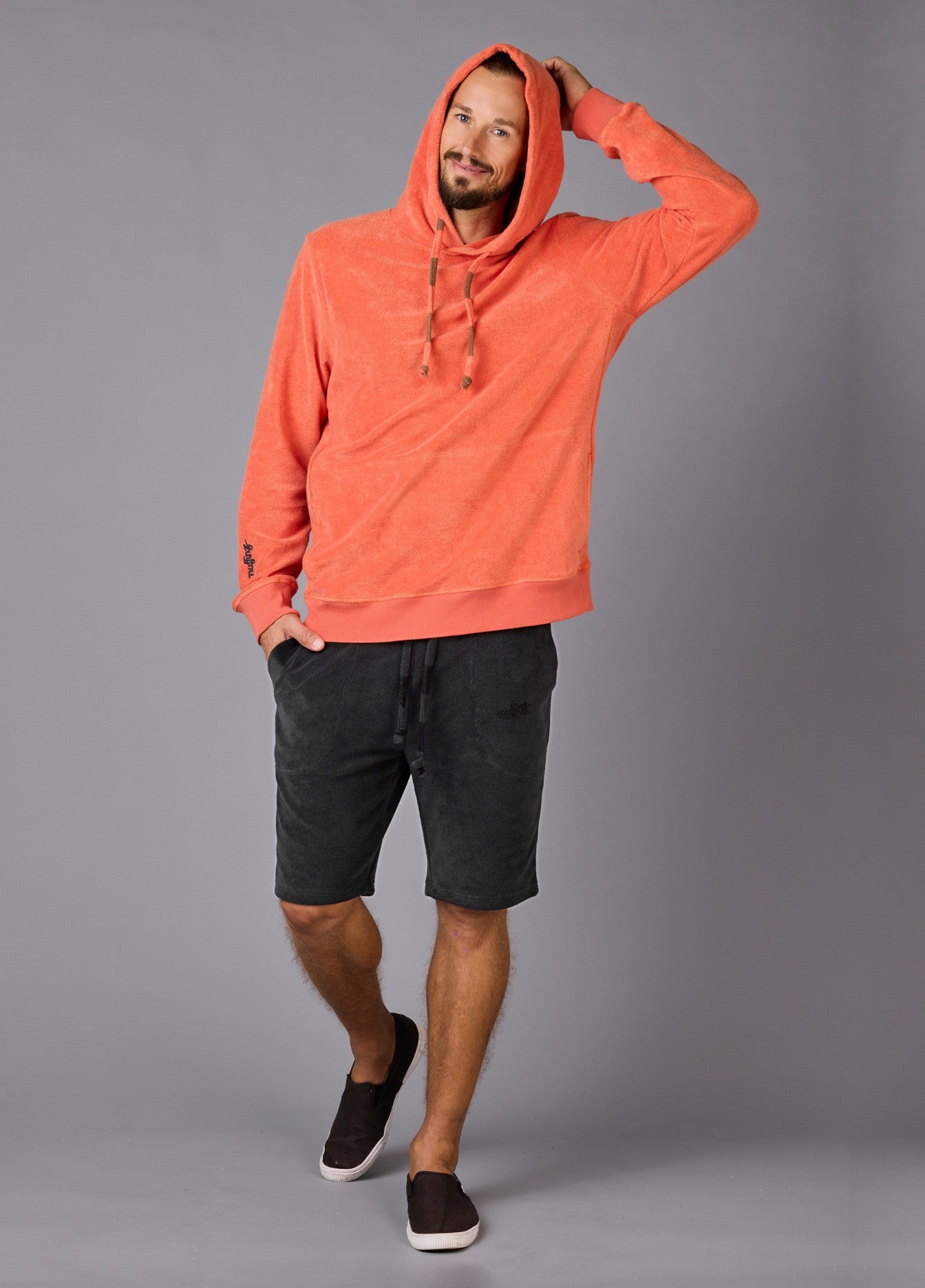 GINGER TOWEL HOODIE