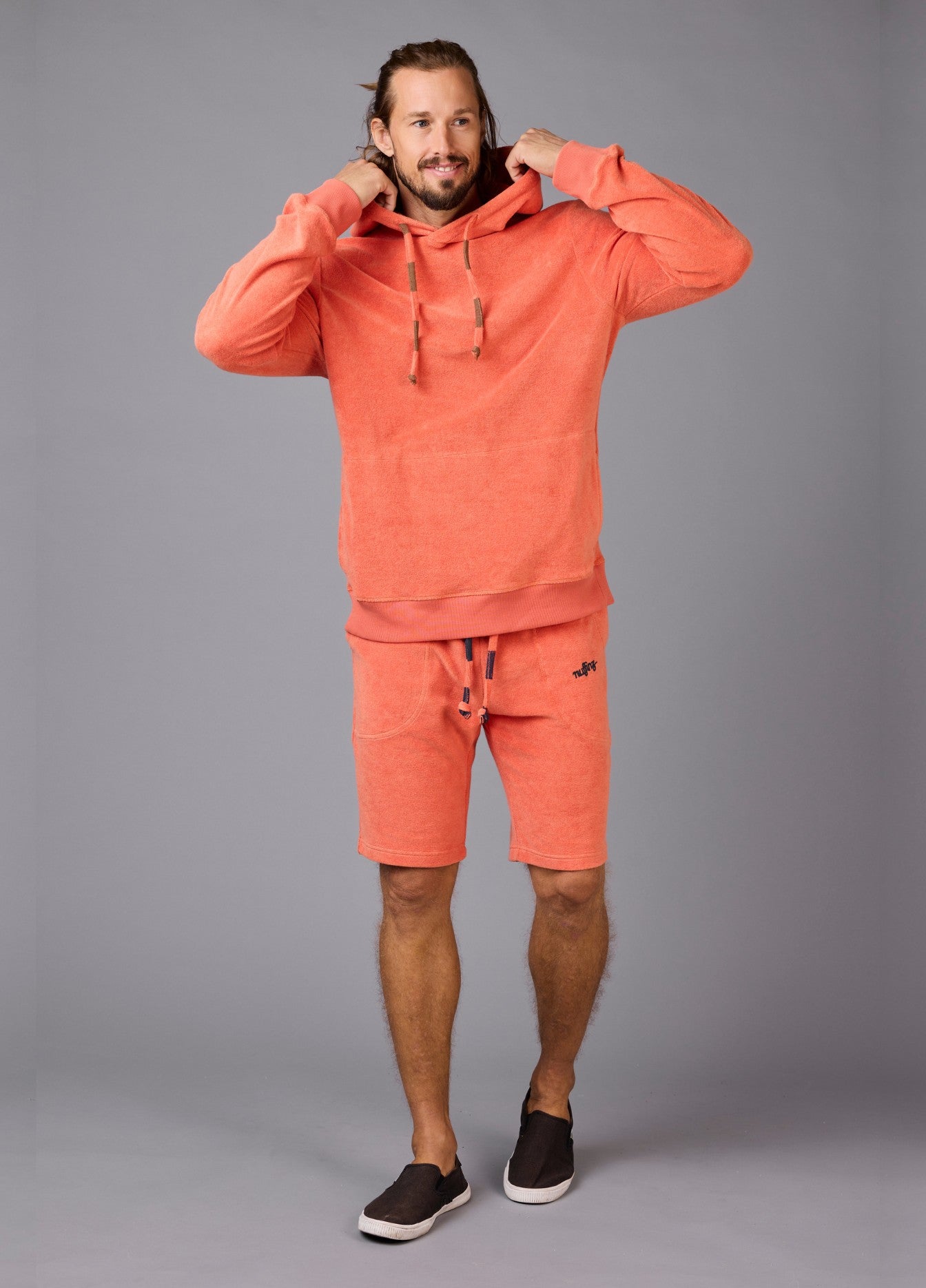 GINGER TOWEL HOODIE